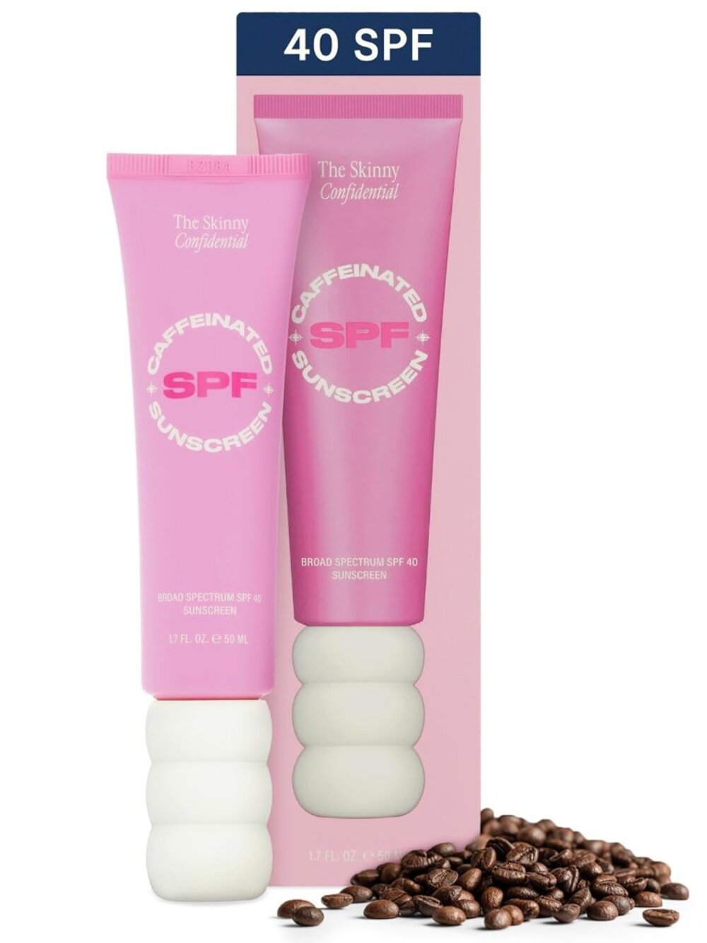 The‎ Skinny Confidential Tinted Sunscreen | SPF 40 | 1.7 oz. | Brand New
